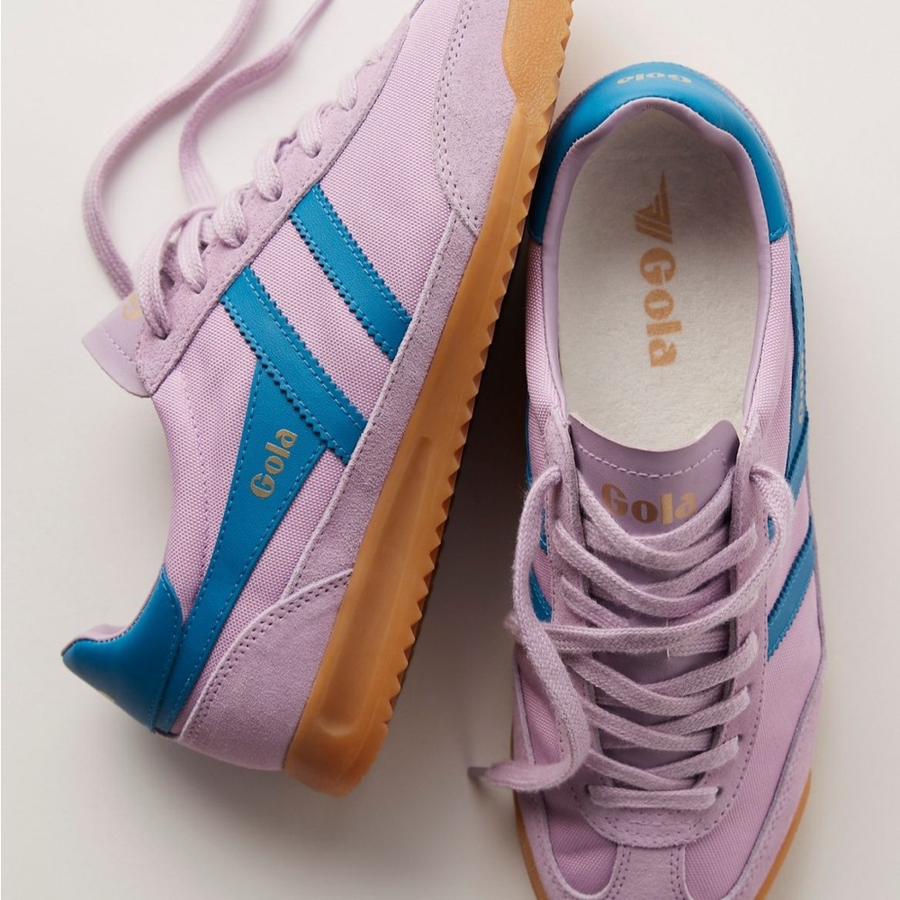 Gola Purple and Blue Tornado Sneakers